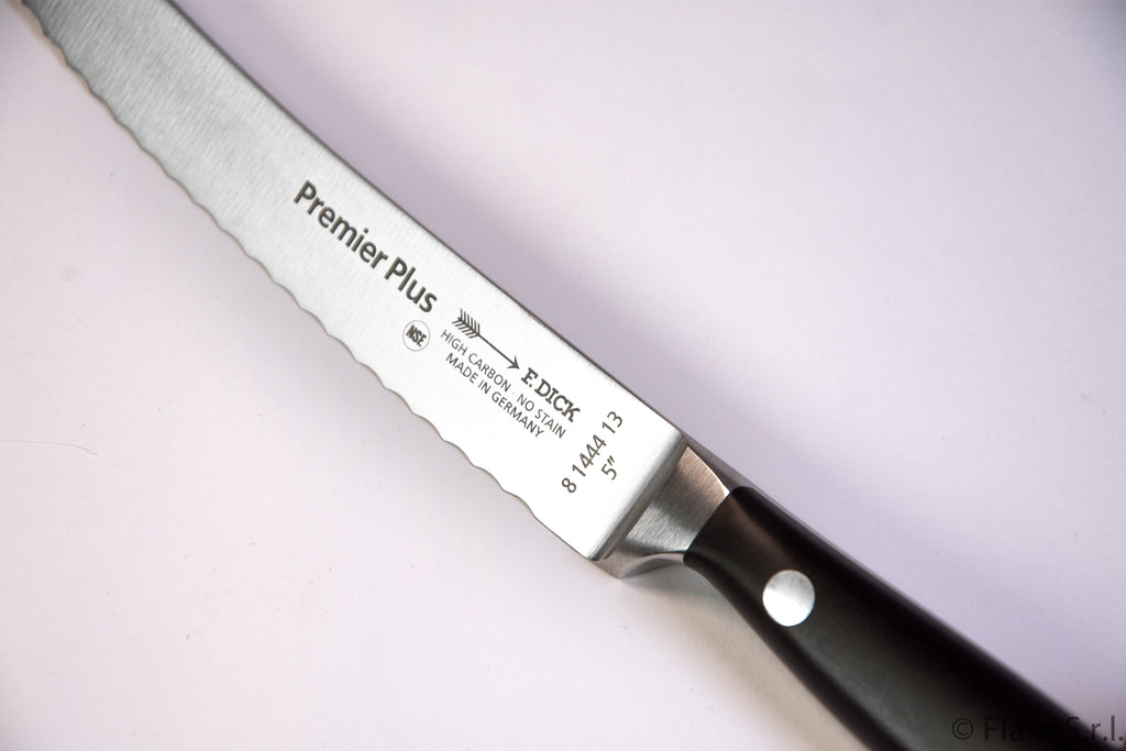 F. Dick, Premier Plus, Tomaten-/allzweckmesser. Wellenschliff, 13 cm