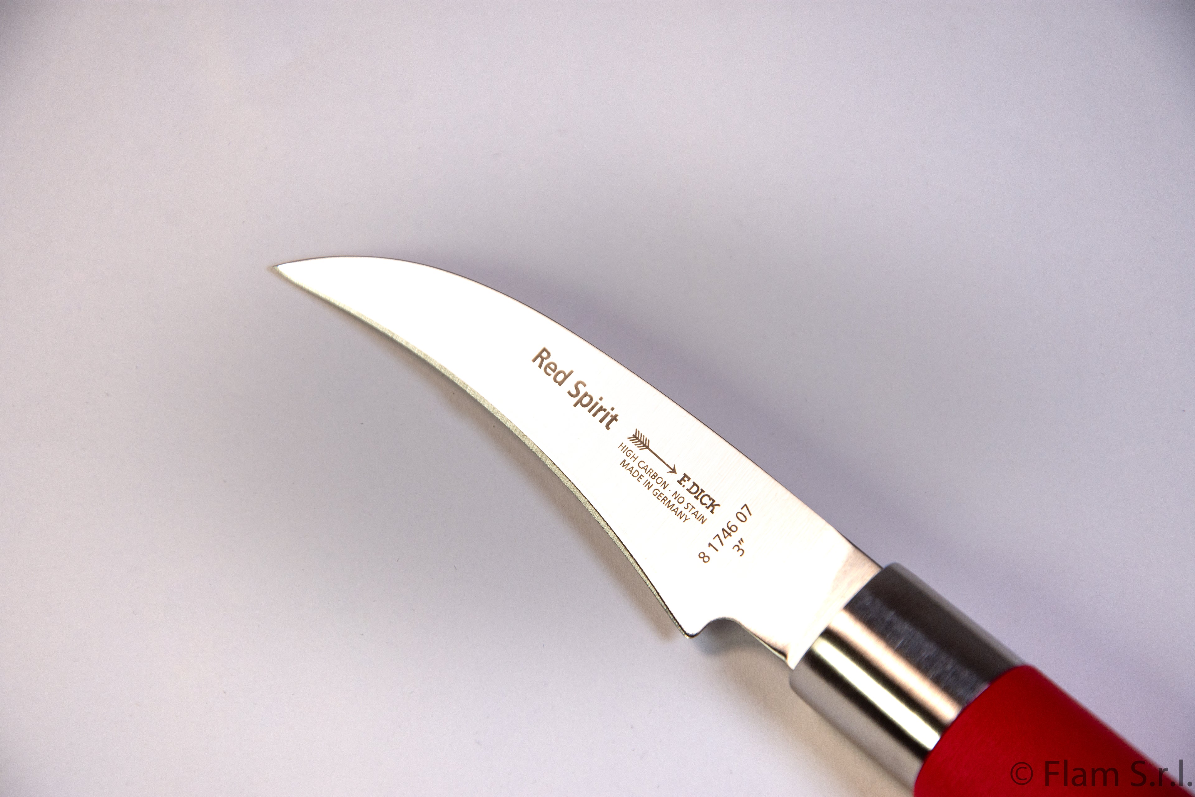 F. Dick, Red Spirit, Tourniermesser, 7 cm