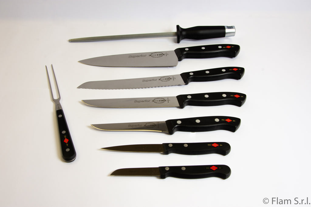 F. Dick, Holz-Messerblock, Superior, 9-Teilig