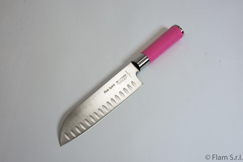 F. Dick, Pink Spirit, Santoku Kullenschliff, 18 cm
