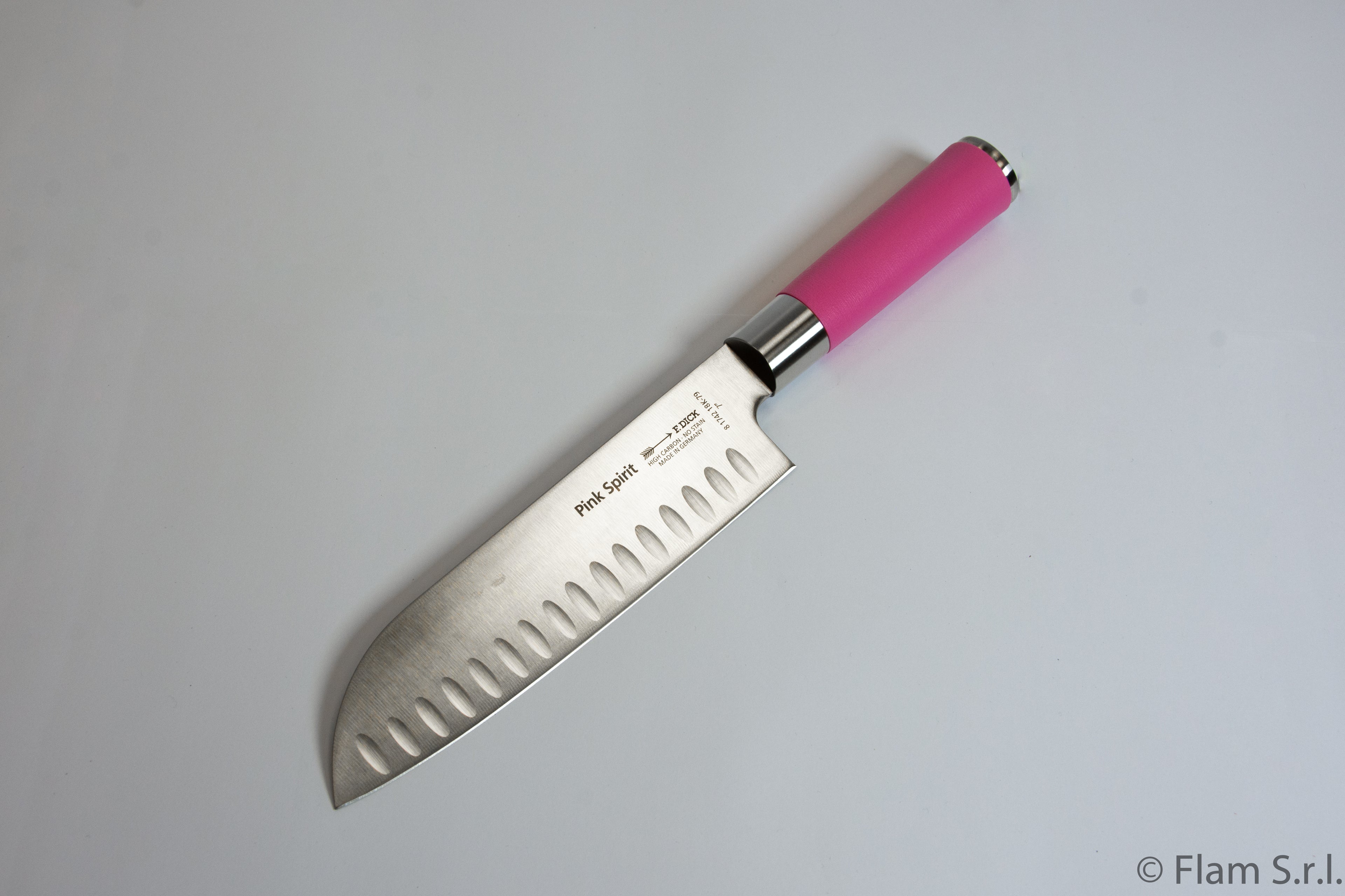 F. Dick, Pink Spirit, Santoku Kullenschliff, 18 cm
