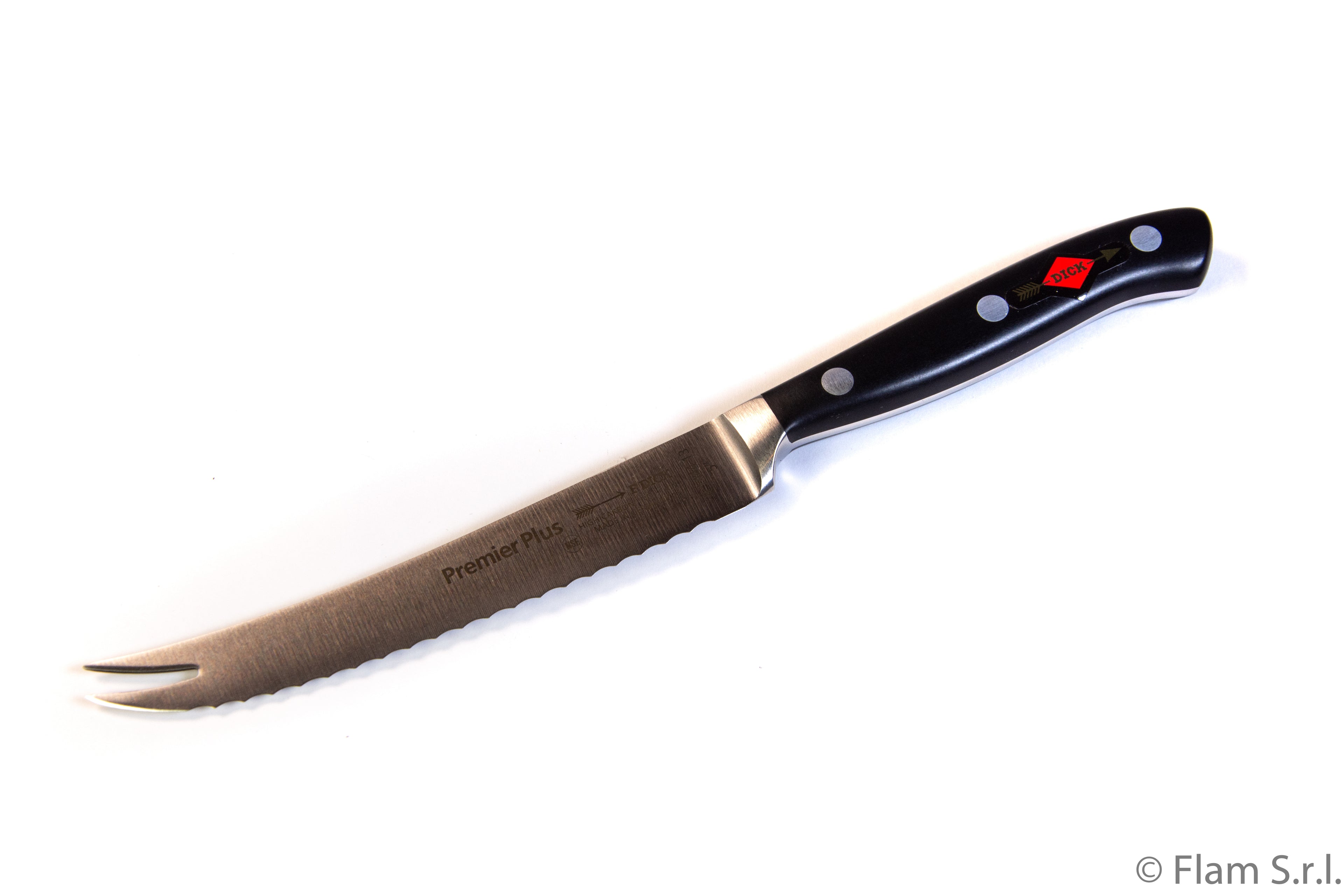 F. Dick, Premier Plus, Tomaten-/allzweckmesser. Wellenschliff, 13 cm