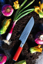 F. Dick, Red Spirit, Santoku Kullenschliff, 18 cm