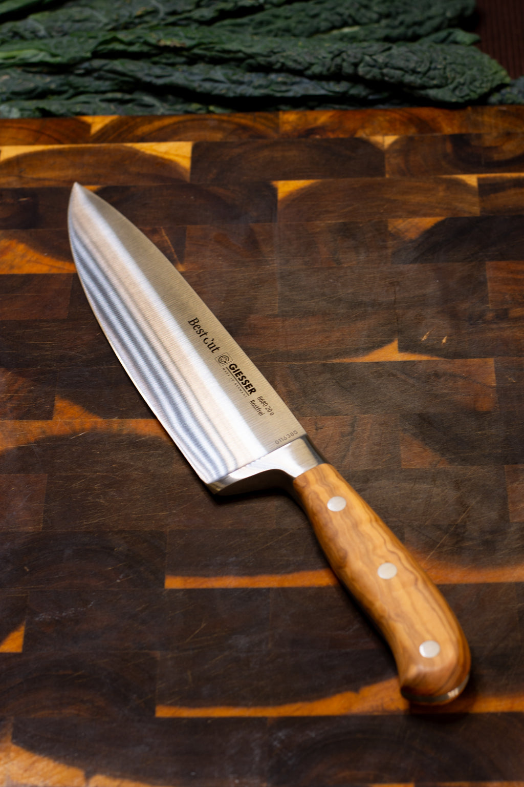 Giesser, BestCut, Kochmesser, Olive, 20 cm