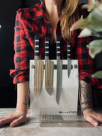 F. Dick, 1905, Set komplett mit Messerblock