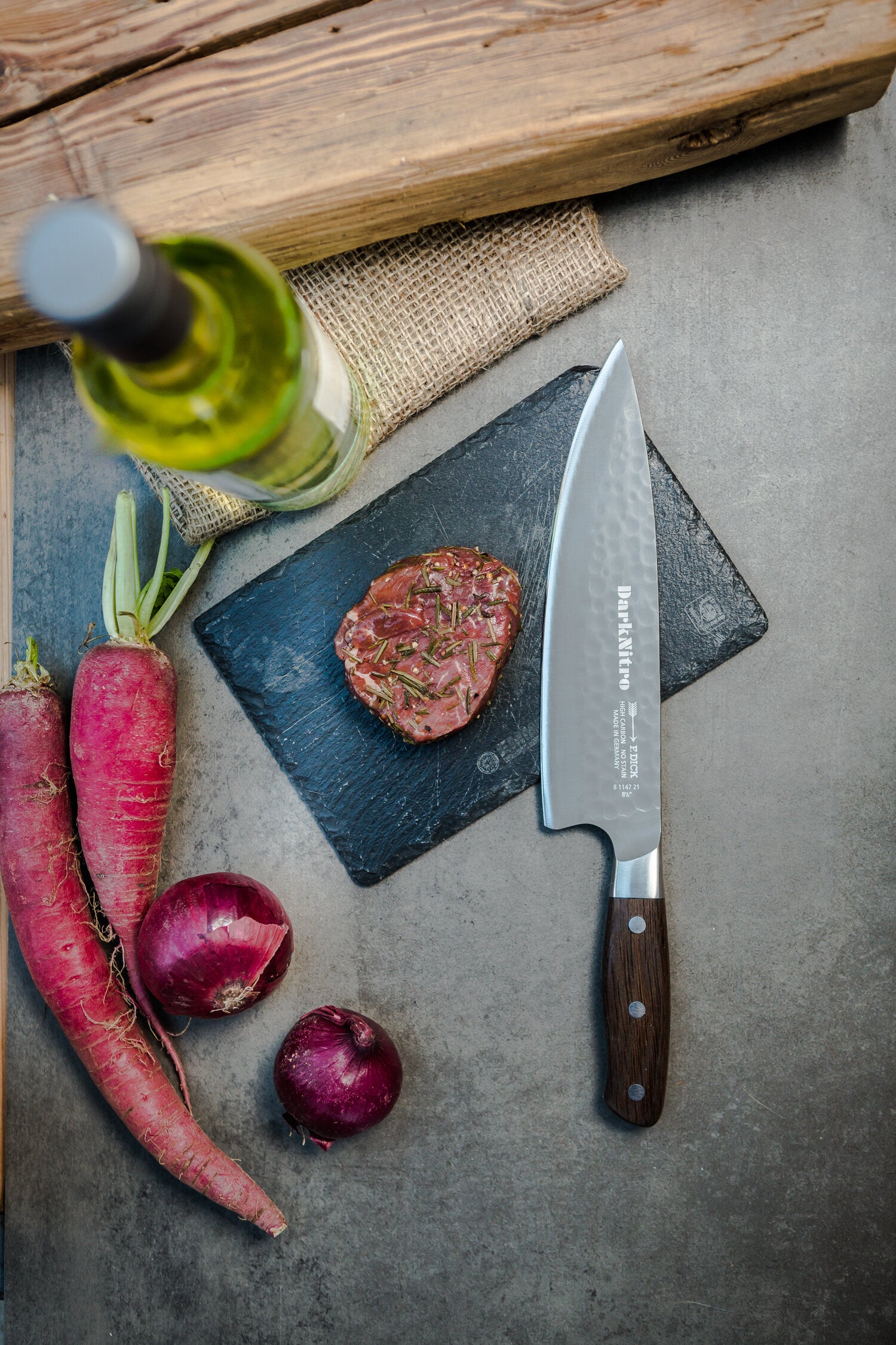 F. Dick, Dark Nitro, Kochmesser, 21 cm