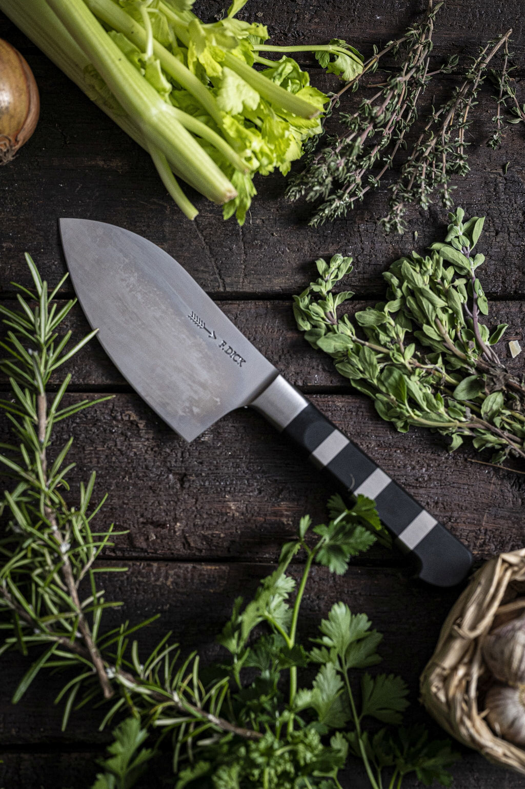 F. Dick, 1905, Kräuter- und Parmesanmesser, 12 cm