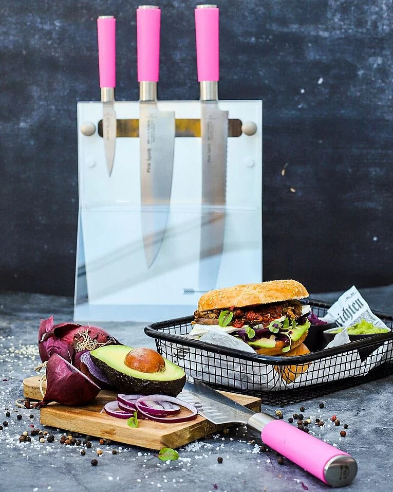 F. Dick, Pink Spirit, Set komplett mit Messerblock