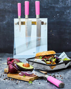 F. Dick, Pink Spirit, Set komplett mit Messerblock