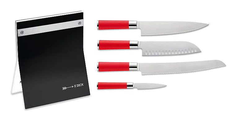 F. Dick, Red Spirit, Set komplett mit Messerblock